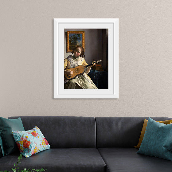 "The Guitar Player (ca. 1670-1672)", Johannes Vermeer