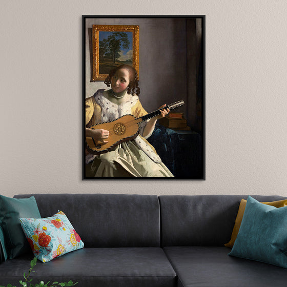 "The Guitar Player (ca. 1670-1672)", Johannes Vermeer