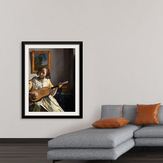 "The Guitar Player (ca. 1670-1672)", Johannes Vermeer