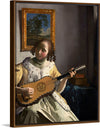 "The Guitar Player (ca. 1670-1672)", Johannes Vermeer