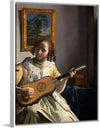 "The Guitar Player (ca. 1670-1672)", Johannes Vermeer