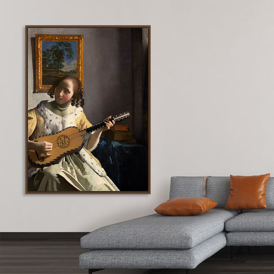 "The Guitar Player (ca. 1670-1672)", Johannes Vermeer