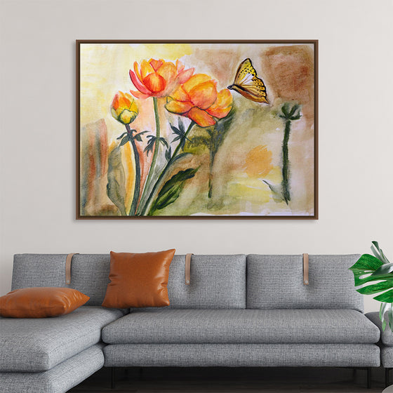 "Monarch Butterfly Sipping Nectar from a Flower", Maritess Sulcer