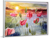 "Sunrise with Flowers and Sky", Maritess Sulcer