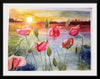 "Sunrise with Flowers and Sky", Maritess Sulcer