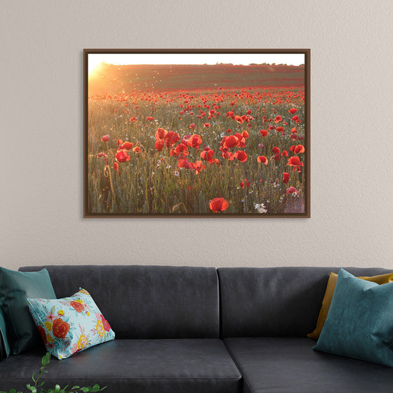 "Red Poppy Field 2"