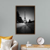 "The Eiffel Tower in Black and White"