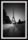 "The Eiffel Tower in Black and White"