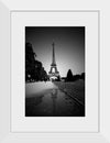 "The Eiffel Tower in Black and White"