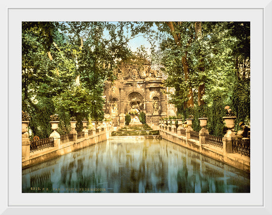 "Luxembourg Gardens, the Medici fountains, Paris, France, ca. 1890-1900"