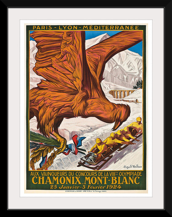 "Chamonix Mont - Blanc", Alphonse Hüppi