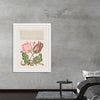 "Vintage Art Calligraphy Flowers", Georg Bocskay and Joris Hoefnagel