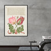 "Vintage Art Calligraphy Flowers", Georg Bocskay and Joris Hoefnagel