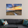 "Colorful Dusk Above The Dunes, Andrae State park"