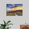 "Colorful Dusk Above The Dunes, Andrae State park"