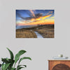 "Colorful Dusk Above The Dunes, Andrae State park"