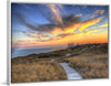 "Colorful Dusk Above The Dunes, Andrae State park"