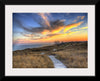 "Colorful Dusk Above The Dunes, Andrae State park"