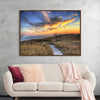 "Colorful Dusk Above The Dunes, Andrae State park"