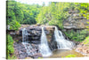 “Blackwater Falls” invites you to the heart of nature’s tranquility. This captivating print captures the majestic waterfall as it cascades gracefully over rugged rocks. The lush greenery that surrounds it breathes life and vibrancy into any room. The meticulous detail and rich colors transport you to this peaceful haven, offering an escape from the hustle and bustle of everyday life. 