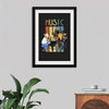 "Music Vintage Jazz Poster"