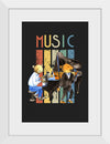 "Music Vintage Jazz Poster"