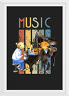 "Music Vintage Jazz Poster"