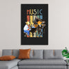 "Music Vintage Jazz Poster"