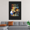 "Music Vintage Jazz Poster"