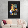 "Music Vintage Jazz Poster"