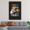 "Music Vintage Jazz Poster"