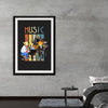 "Music Vintage Jazz Poster"