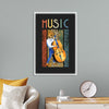 "Music Jazz Vintage Bear"