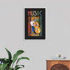 "Music Jazz Vintage Bear"