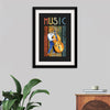 "Music Jazz Vintage Bear"