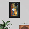 "Music Jazz Vintage Bear"