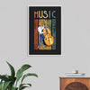 "Music Jazz Vintage Bear"