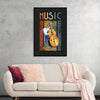 "Music Jazz Vintage Bear"