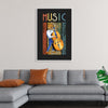 "Music Jazz Vintage Bear"