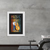 "Music Jazz Vintage Bear"