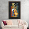 "Music Jazz Vintage Bear"