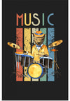 "Music Drums Jazz"
