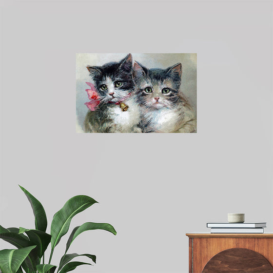 "Vintage Kitten Art"