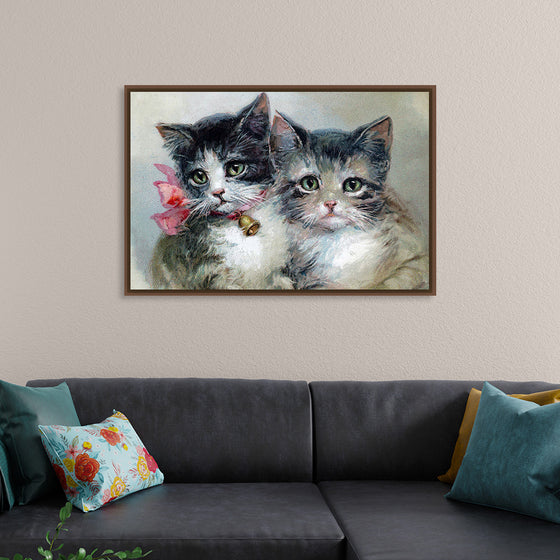 "Vintage Kitten Art"