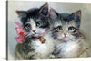 Immerse yourself in the enchanting gaze of this exquisite cat artwork, now available as a premium print. Every brushstroke captures the intricate details of the feline’s soft fur and mesmerizing eyes, bringing an element of warmth and sophistication to any space. The delicate pink flower adds a touch of elegance, making this piece a perfect blend of realism and artistic expression. 