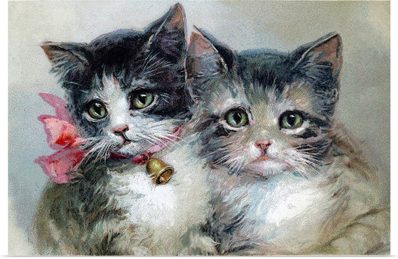 "Vintage Kitten Art"