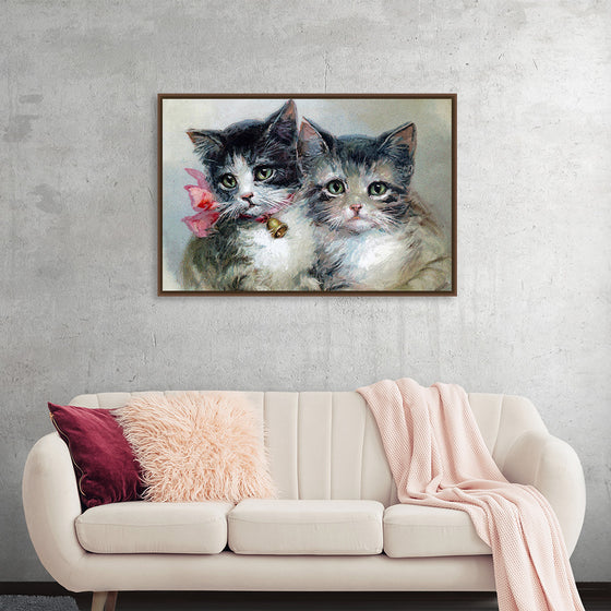 "Vintage Kitten Art"