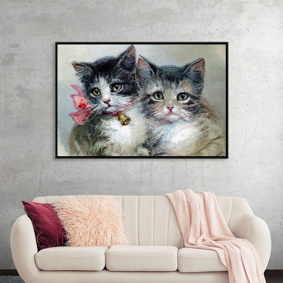 "Vintage Kitten Art"