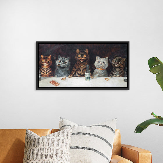 "Vintage Cats Illustration Art"