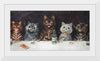 "Vintage Cats Illustration Art"